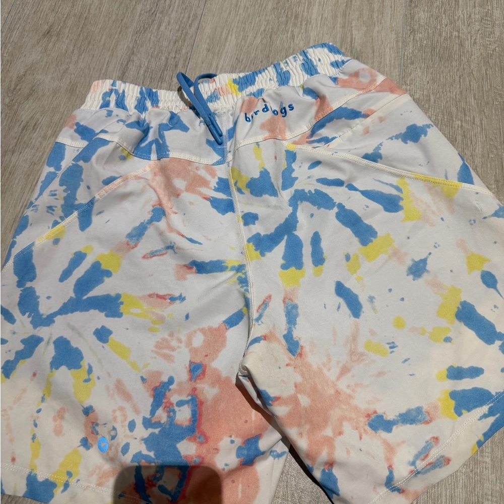 Birddogs Bright Blue Active Shorts lined men’s size small - Picture 6 of 10